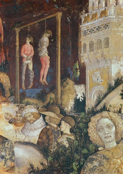St. George and the Princess of Trebizond, c.1433-38 (detail) by Antonio Pisanello